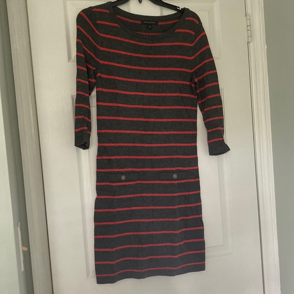 Banana Republic Dresses & Skirts - ✨4 for $10! Banana Republic Striped Sweater Dress